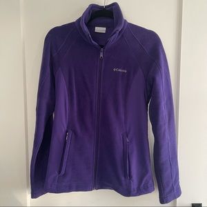 Columbia Fleece Purple Jacket